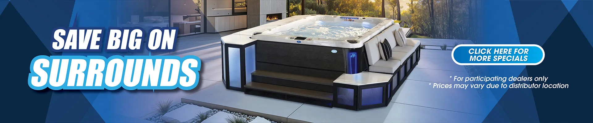 Calspas hot tub being used in a family setting - Monroeville